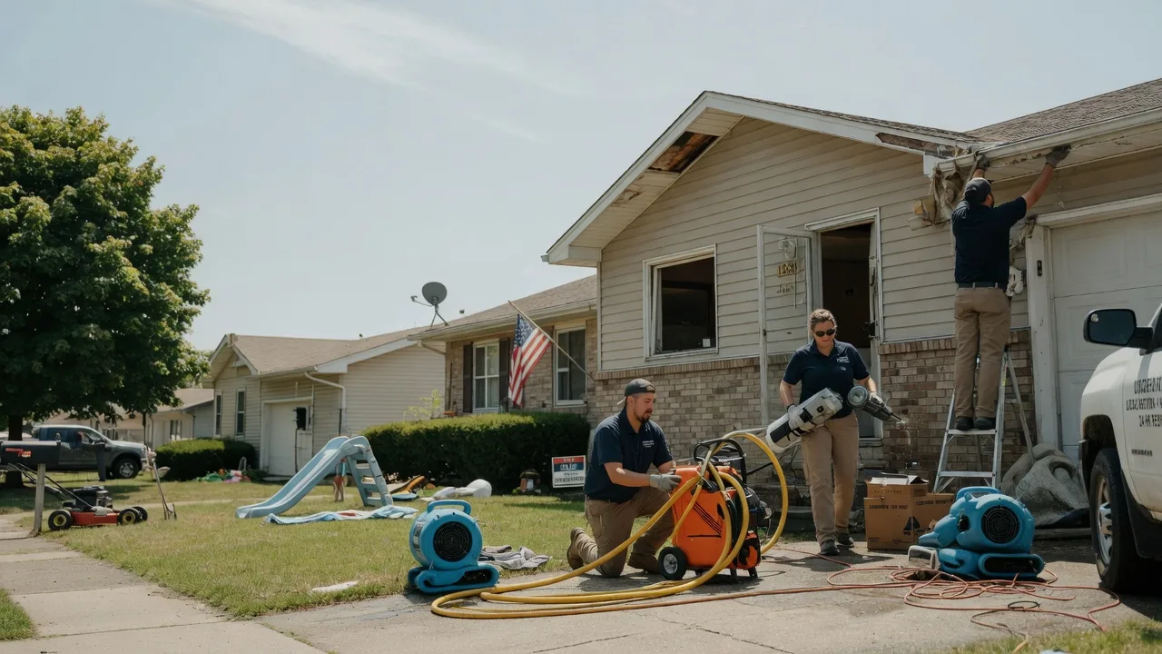 Water Damage Restoration in New Weston, OH near me